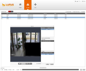Moderne und intuitive IP Kamera Software